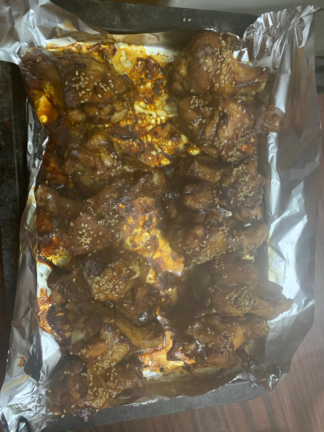 不放一滴油的烤鸡翅根
