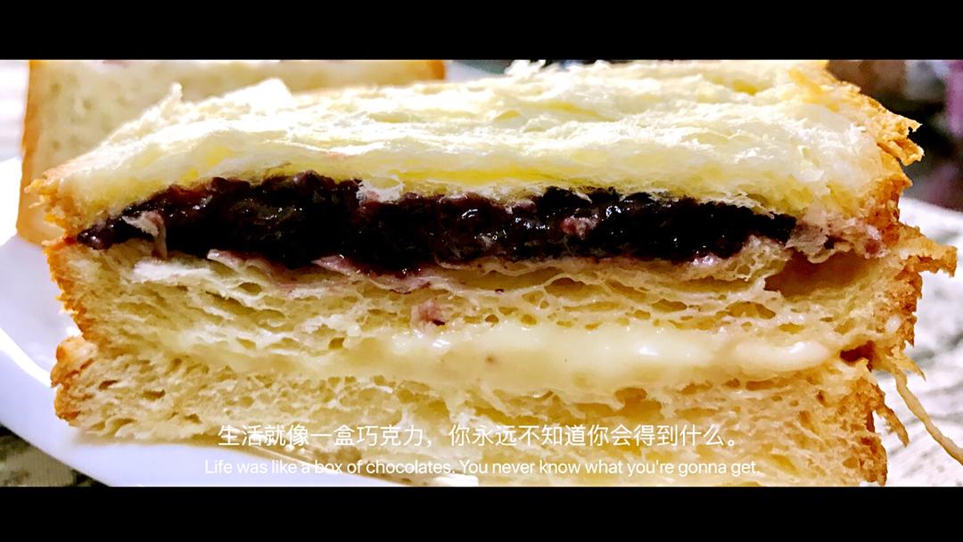 网红紫米奶酪包