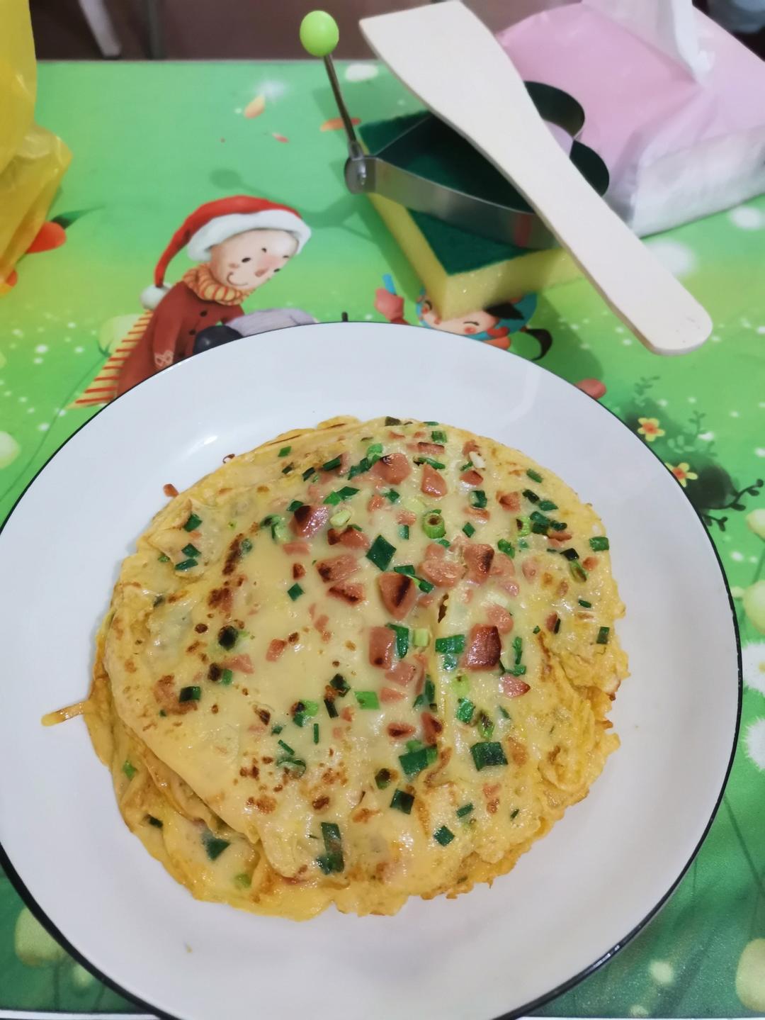 ⭐鸡蛋早餐饼⭐