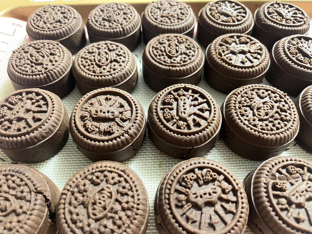 向全世界宣布这个巧克力榛子月饼巨好吃
