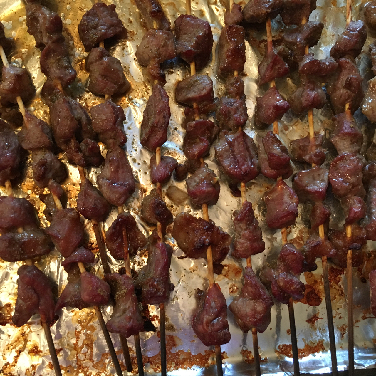 烤羊肉串
