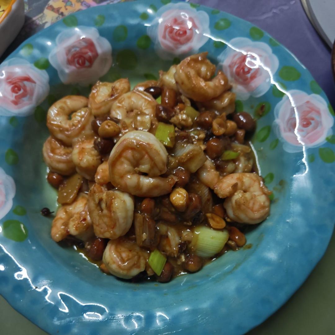 殿堂级的宫保虾球