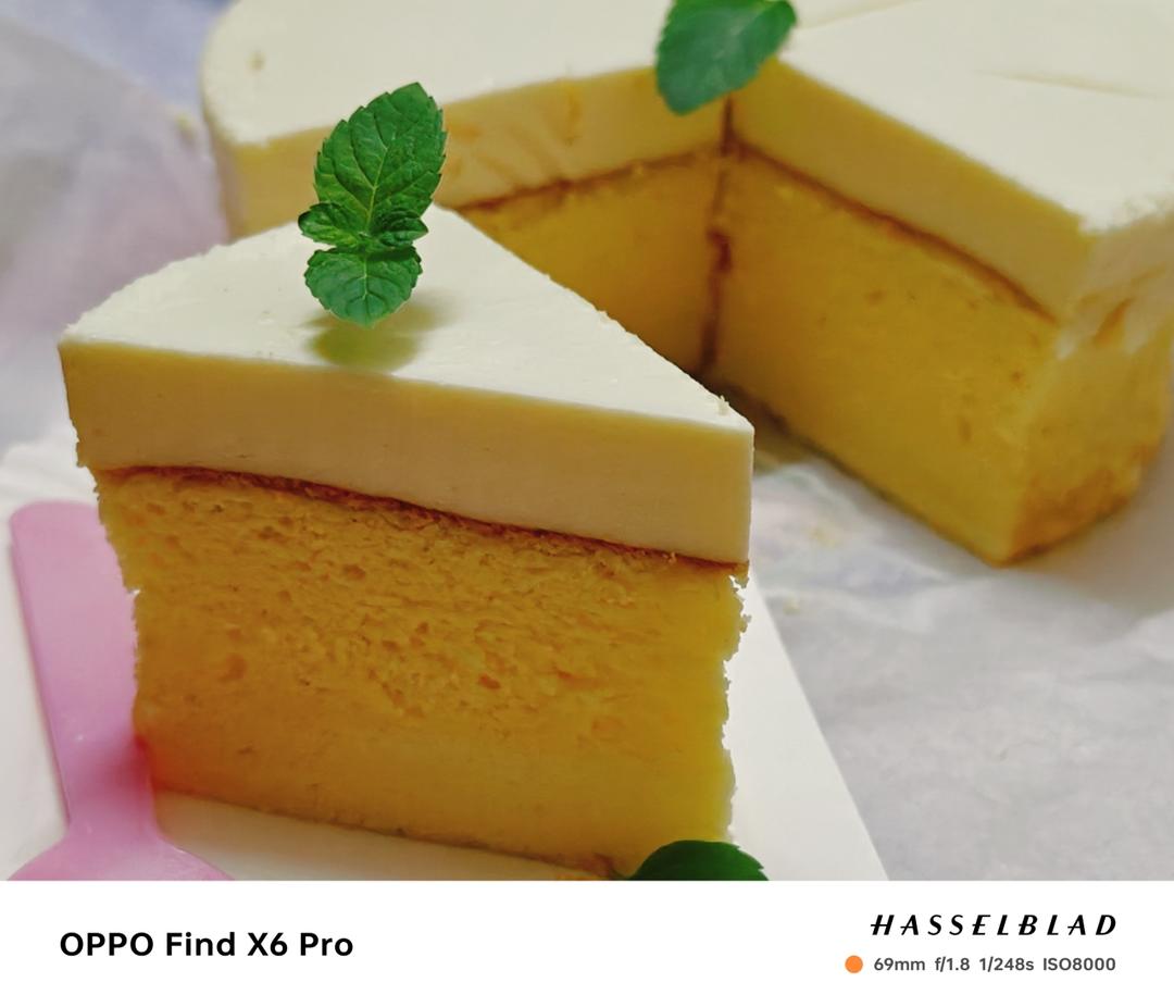 海绵双重芝士蛋糕