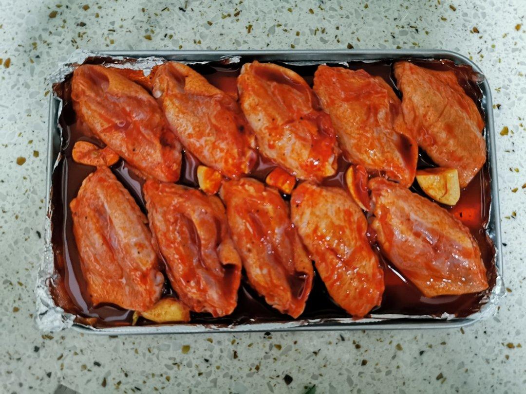 奥尔良烤鸡翅 还没摆盘就被抢光了