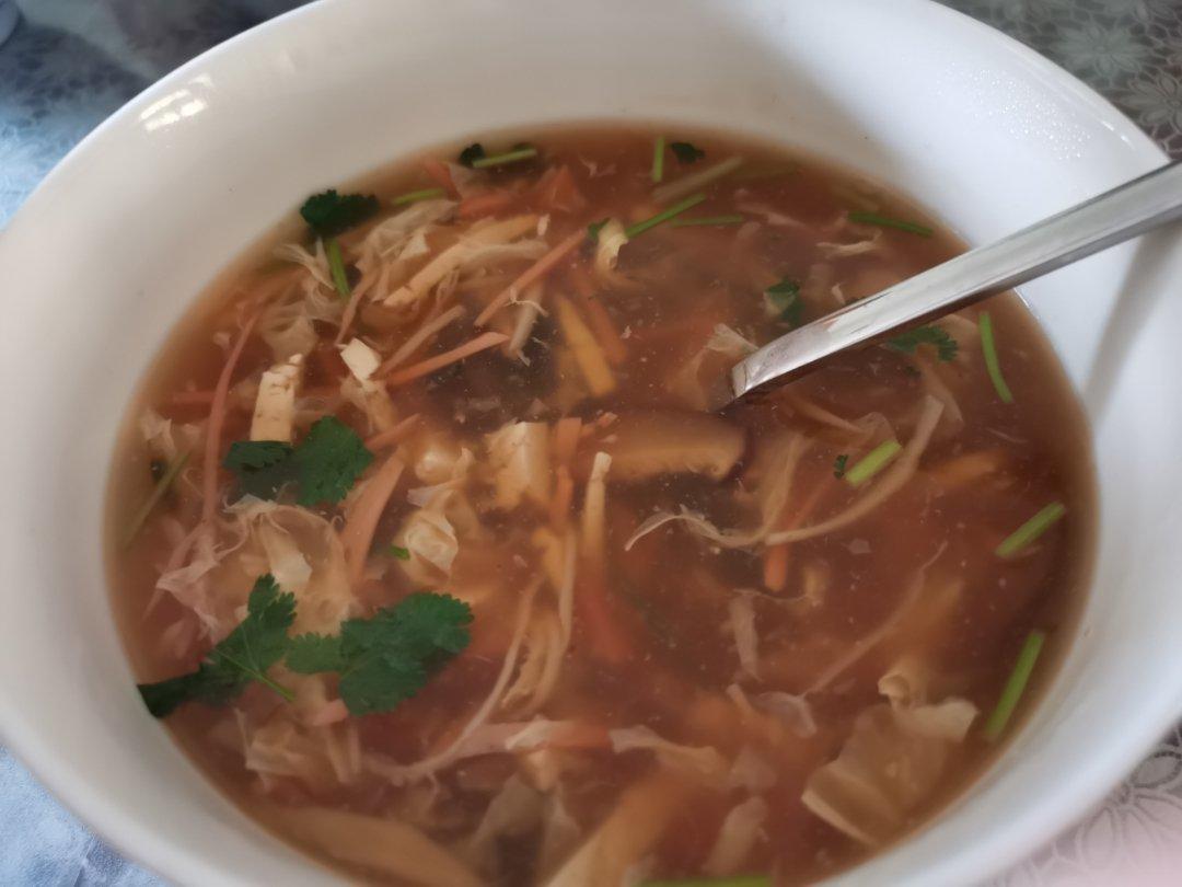 冬天喝的酸辣汤