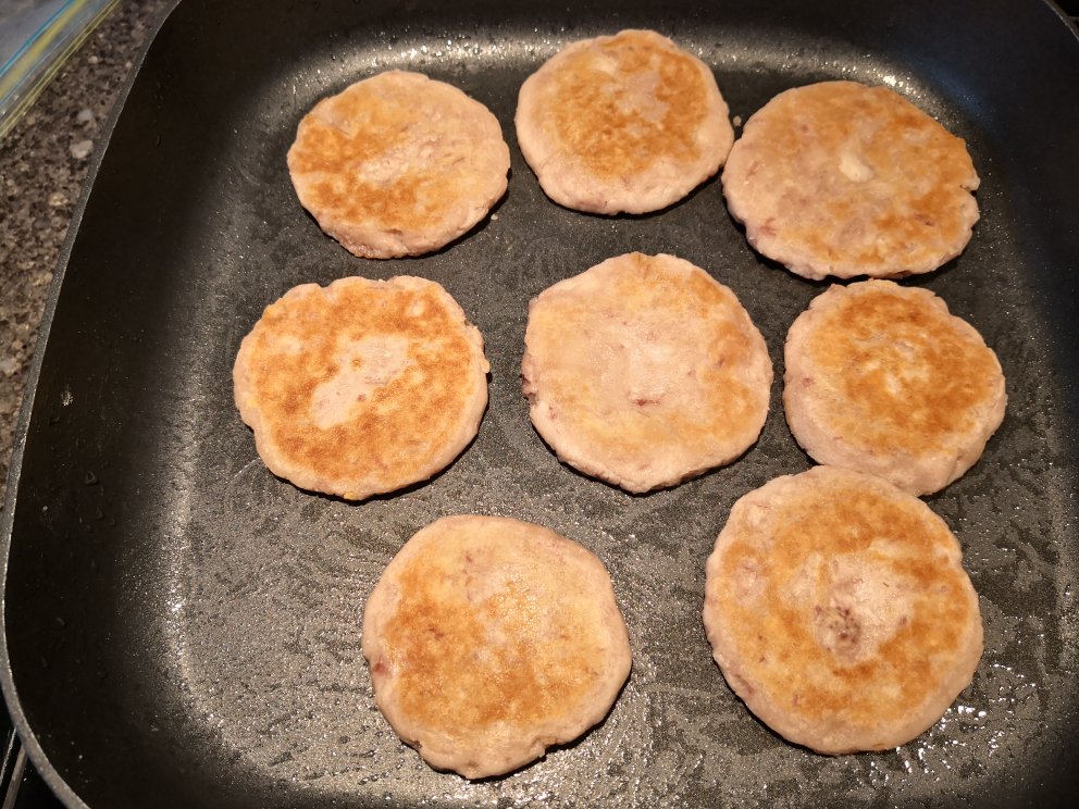 糯米面芋头饼