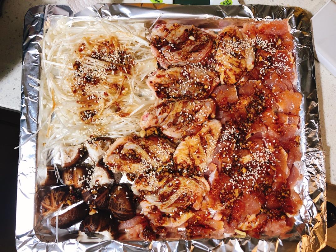 烤箱版烧烤🍱