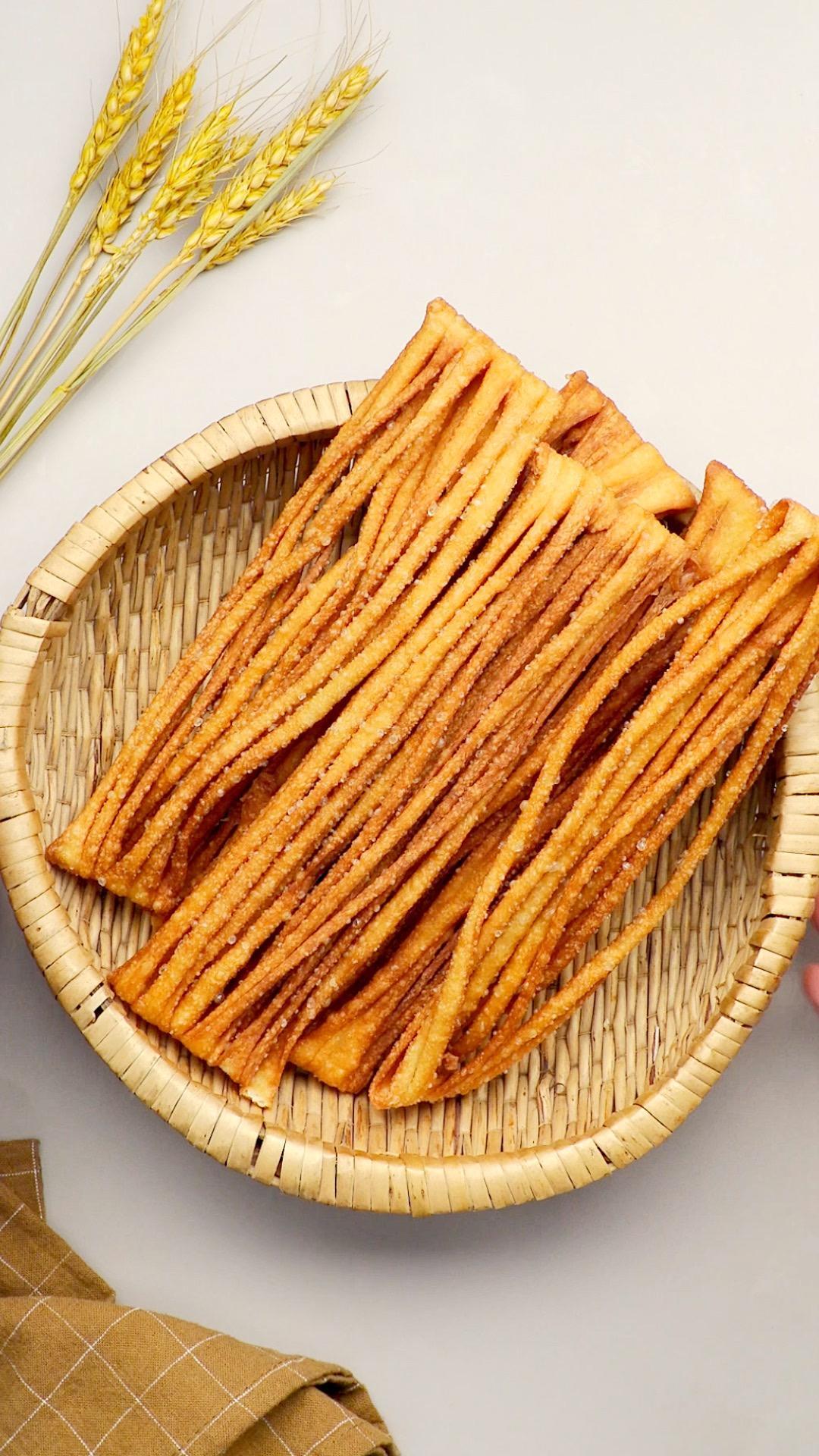 炸馓子的做法