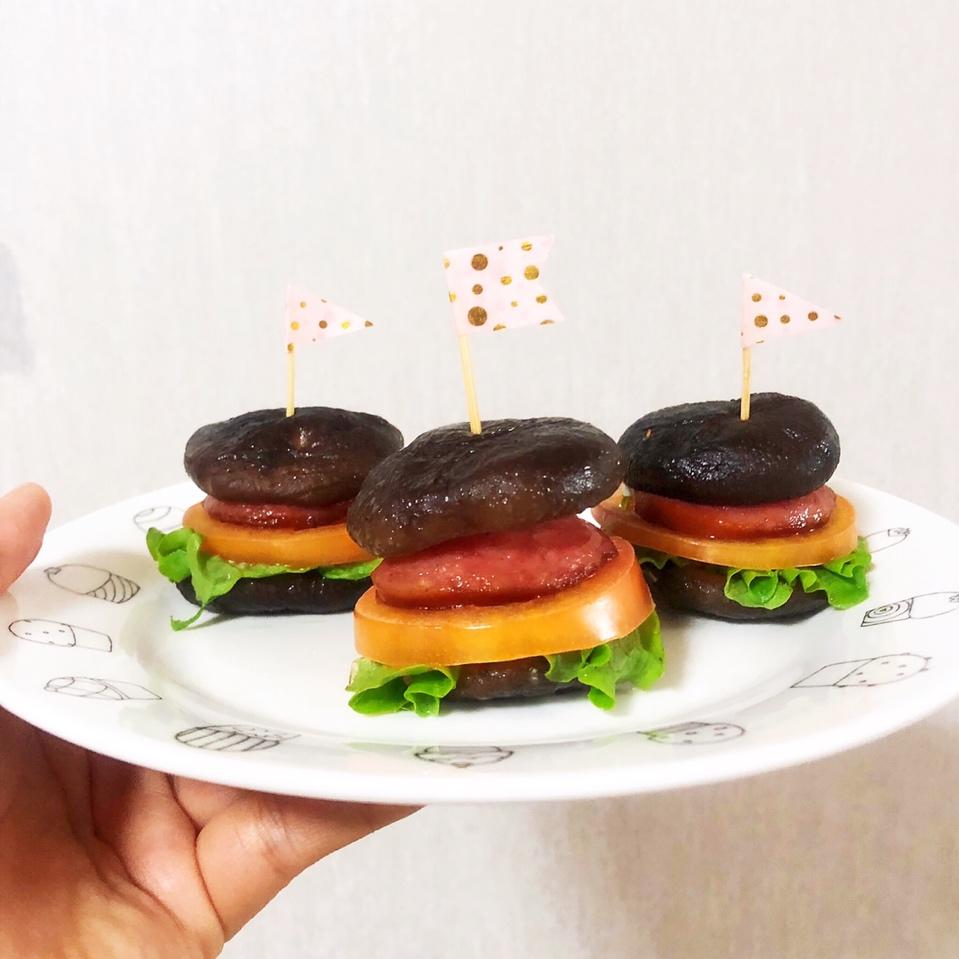 香菇迷你汉堡🍔