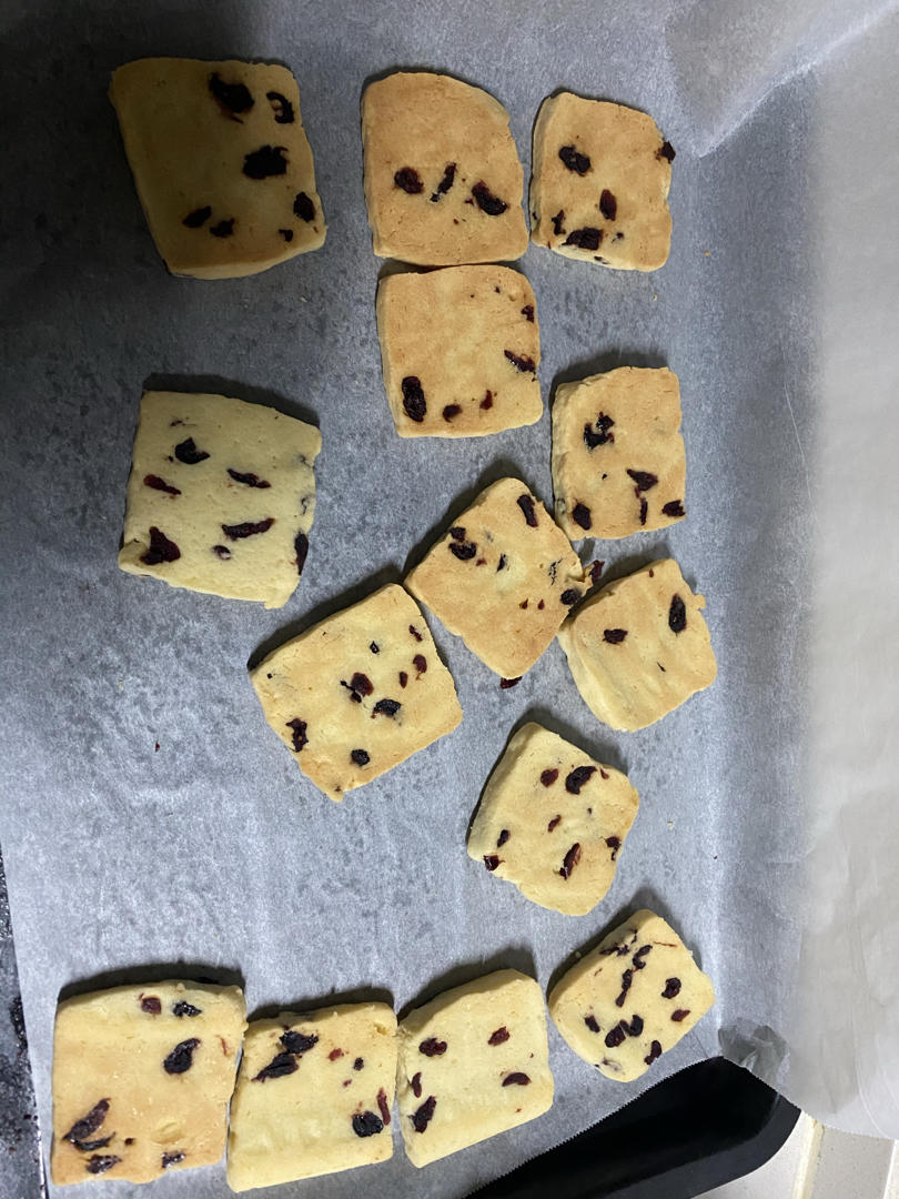 蔓越莓饼干--新手烘焙0压力 #皮黑森林#