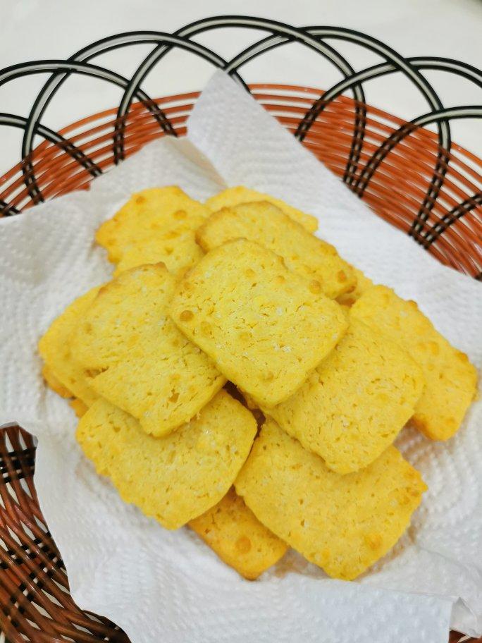 0⃣️失败✅最简单‼️最好吃的咸蛋黄芝士饼干❗️