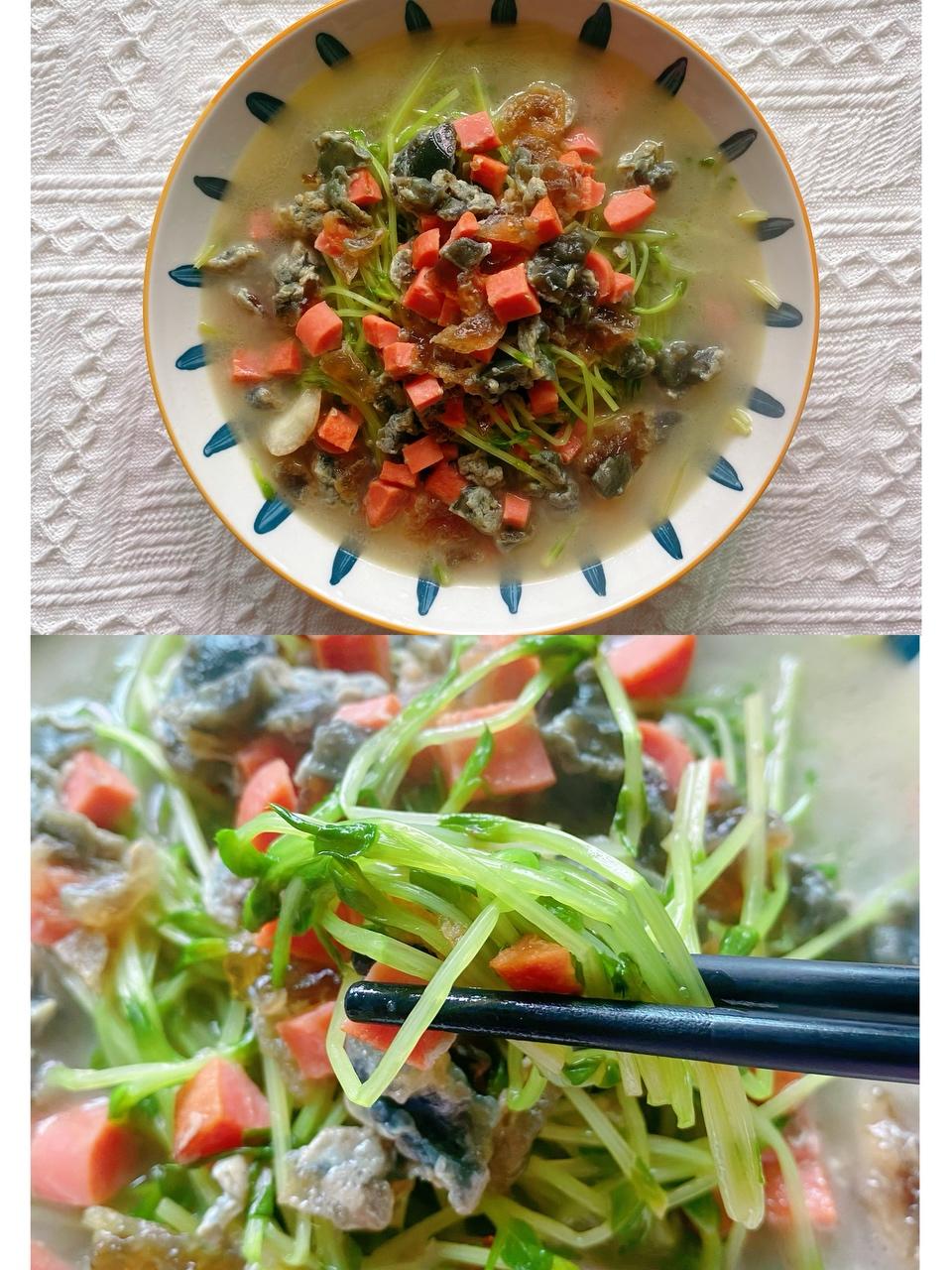 上汤豆苗的做法