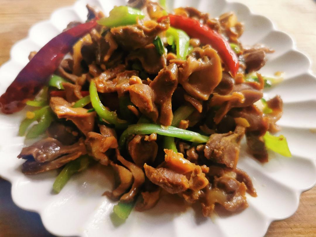 湖南口味香辣鸡胗