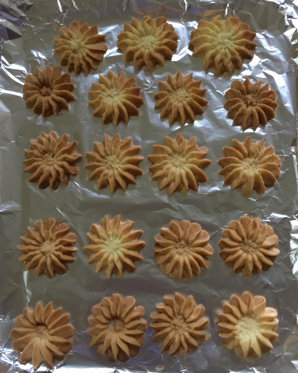 零失败花纹超级立体的黄油曲奇