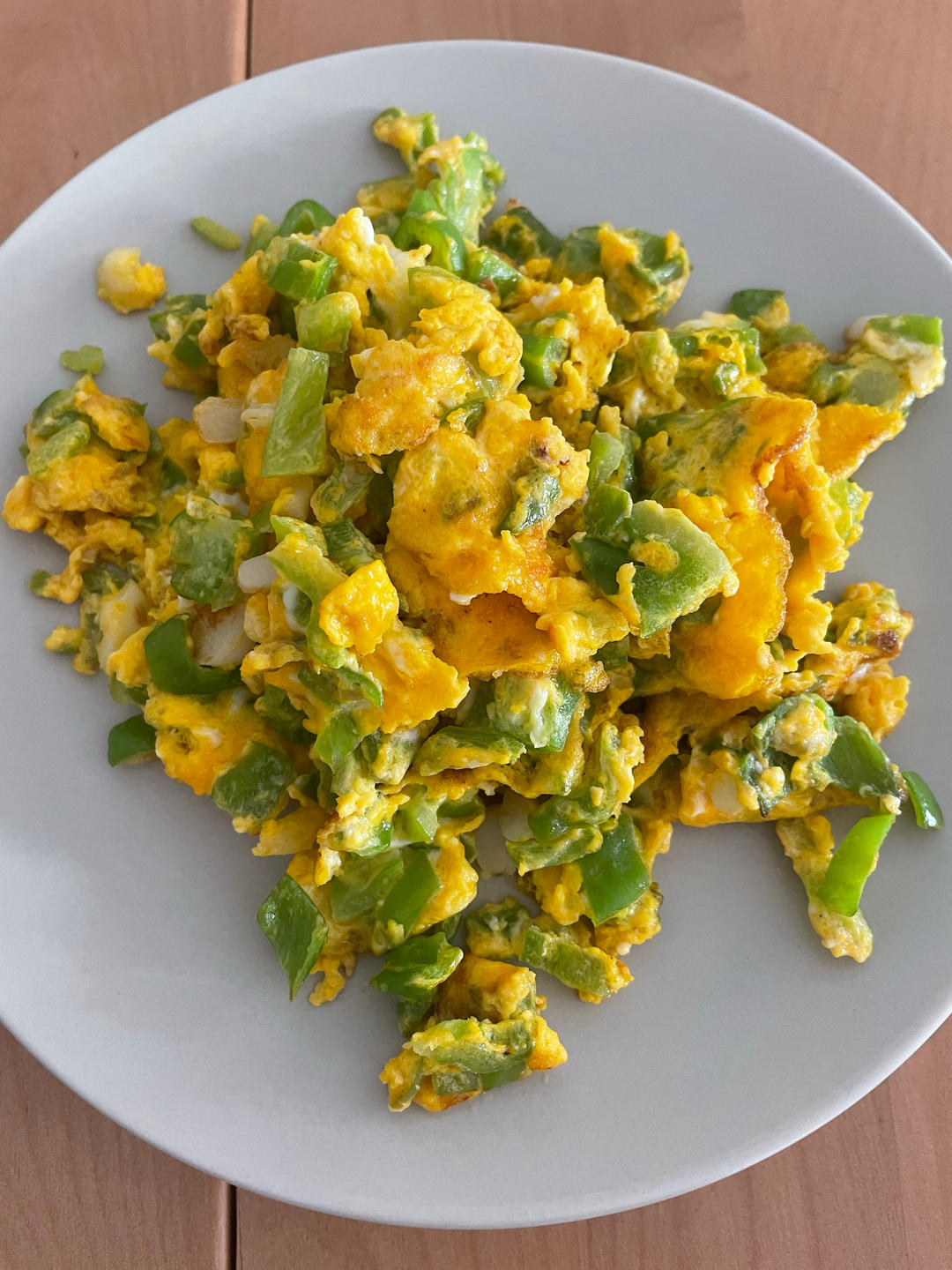 超下饭的青椒滑蛋