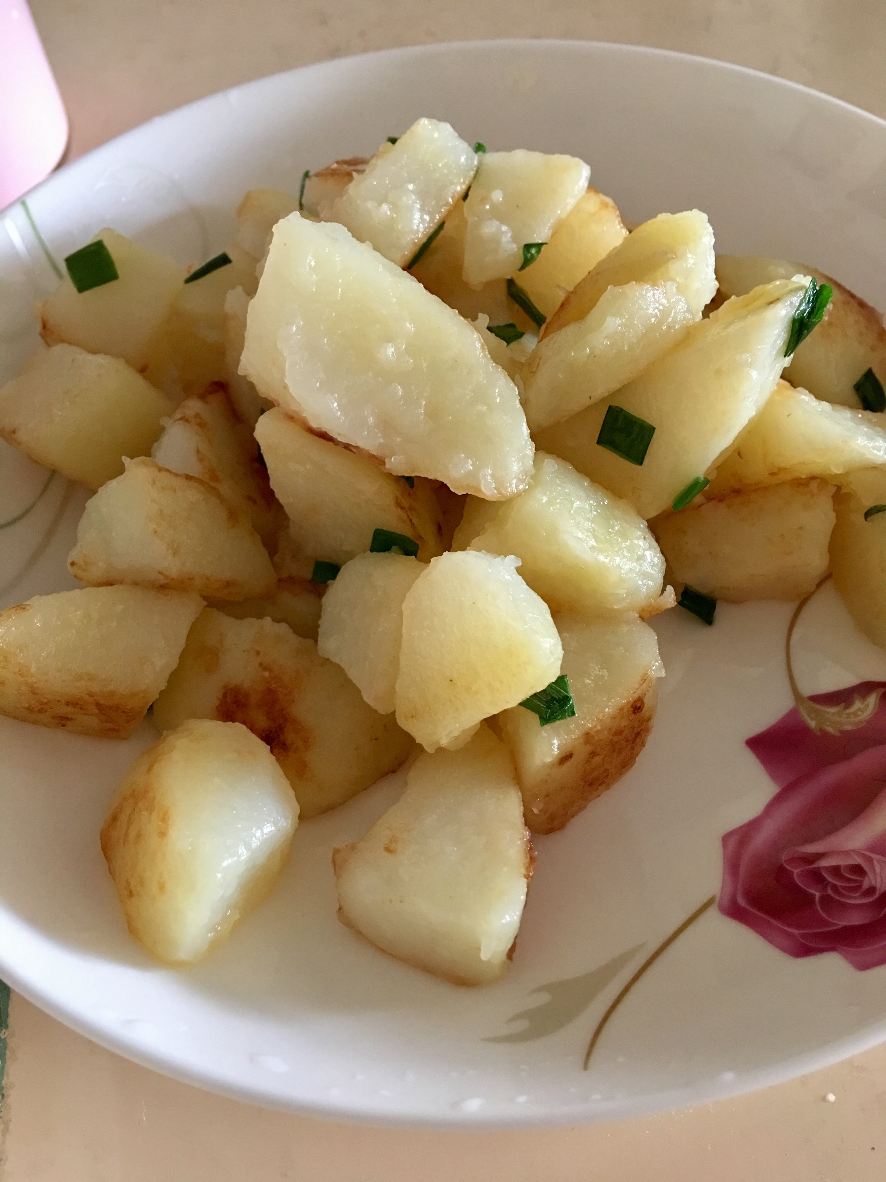 葱煎土豆