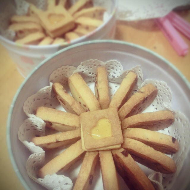 包涵着满满的爱---Q糖爱心饼干