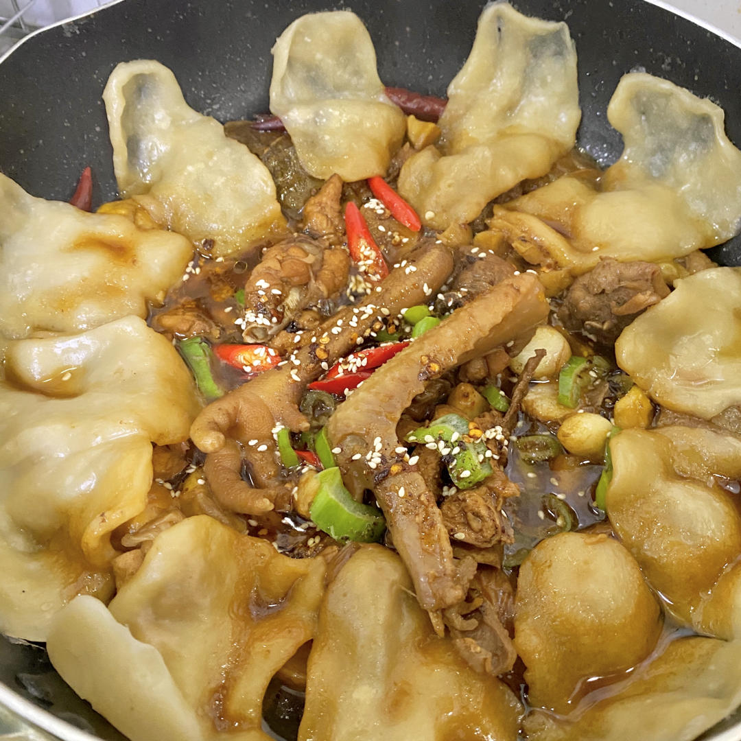 地锅鸡+自制红油【曼食慢语】