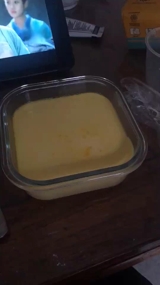 超简单牛奶炖蛋