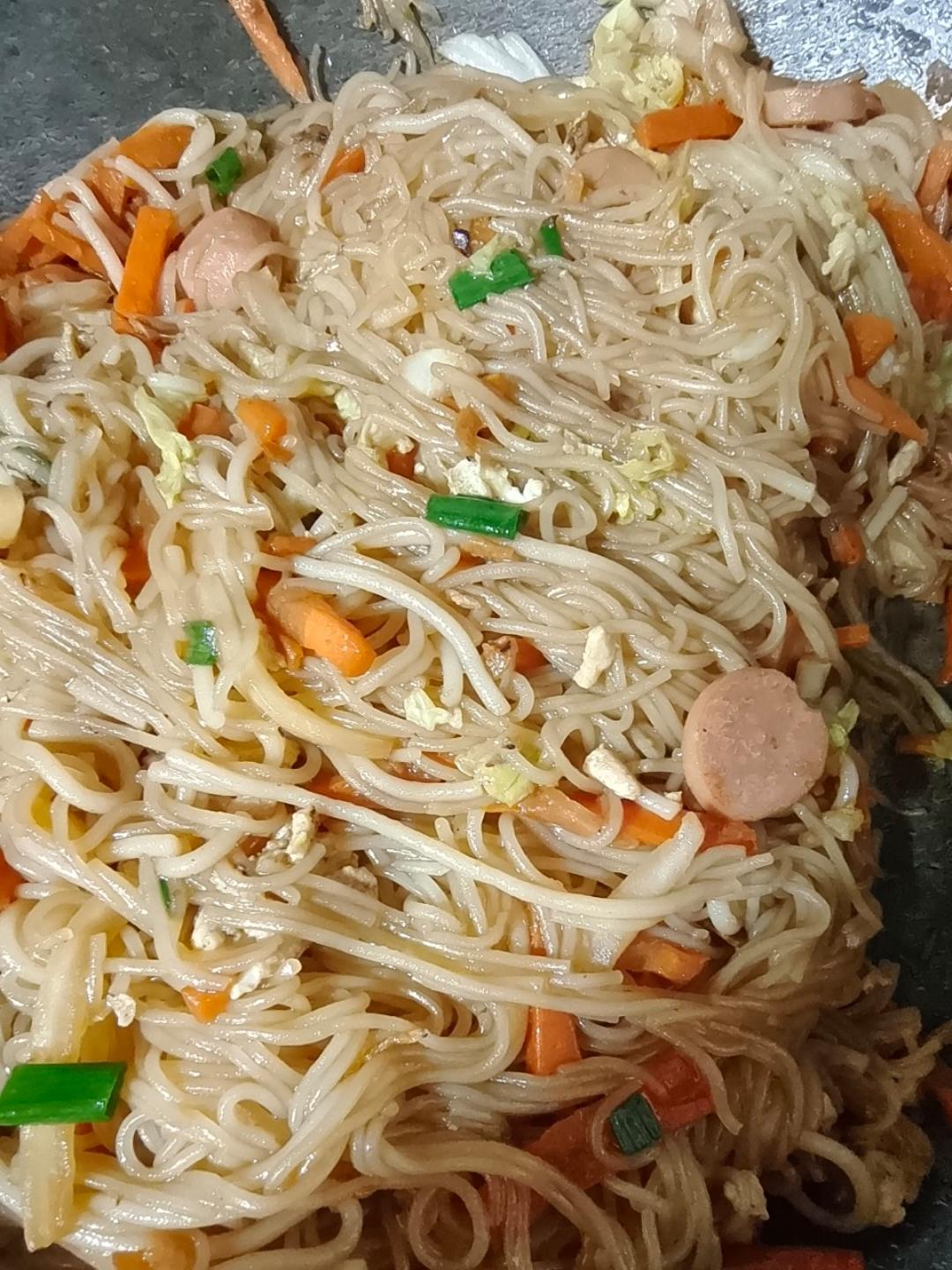 这样做炒米粉  好吃到飞!