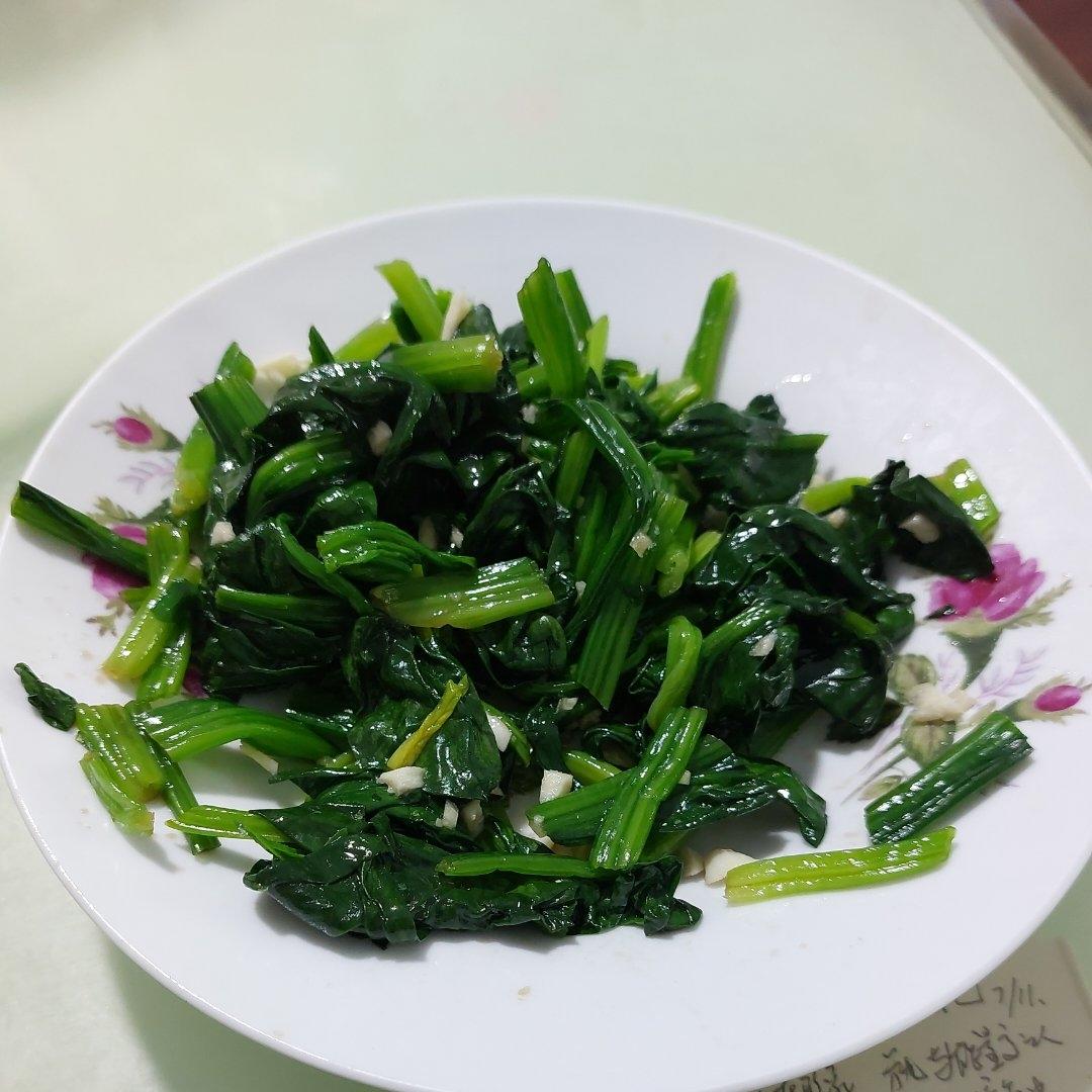 凉拌菠菜