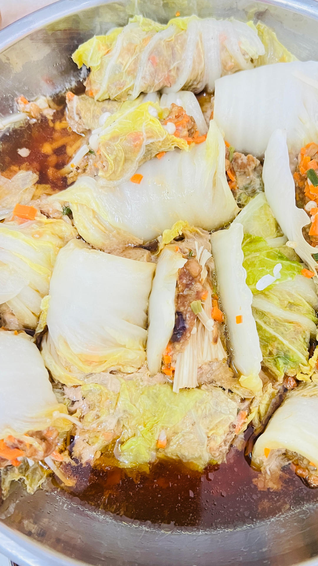 白菜肉卷