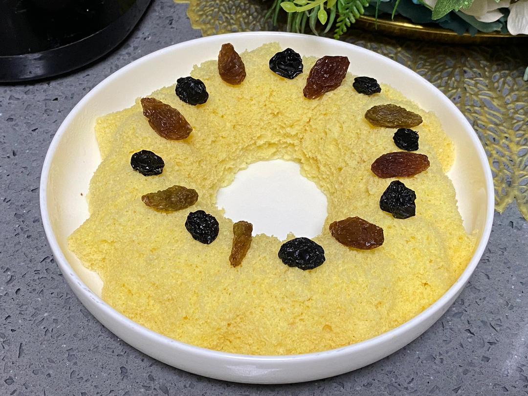 蒸玉米粉蛋糕