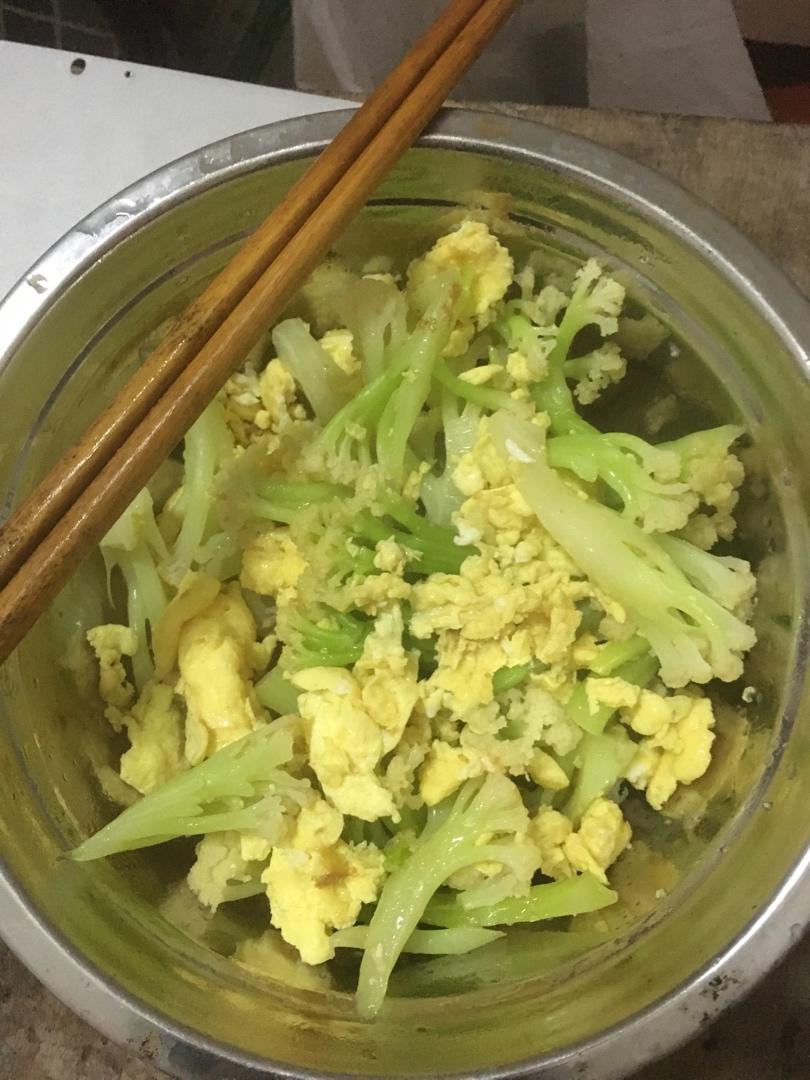 白花菜炒鸡蛋