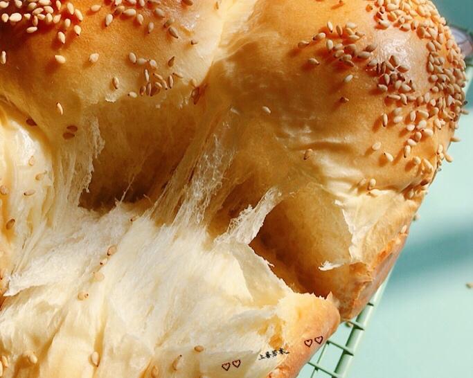 纯奶手撕吐司的做法 步骤1