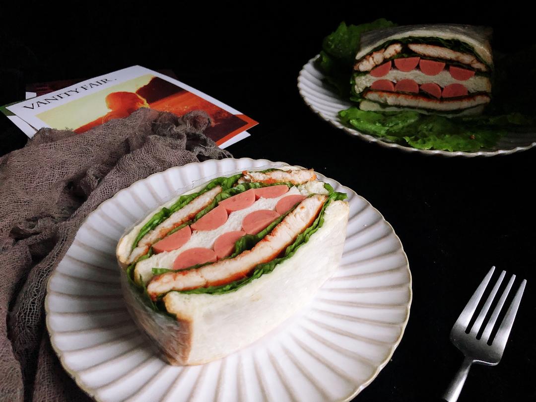 纯奶手撕吐司的做法 步骤1