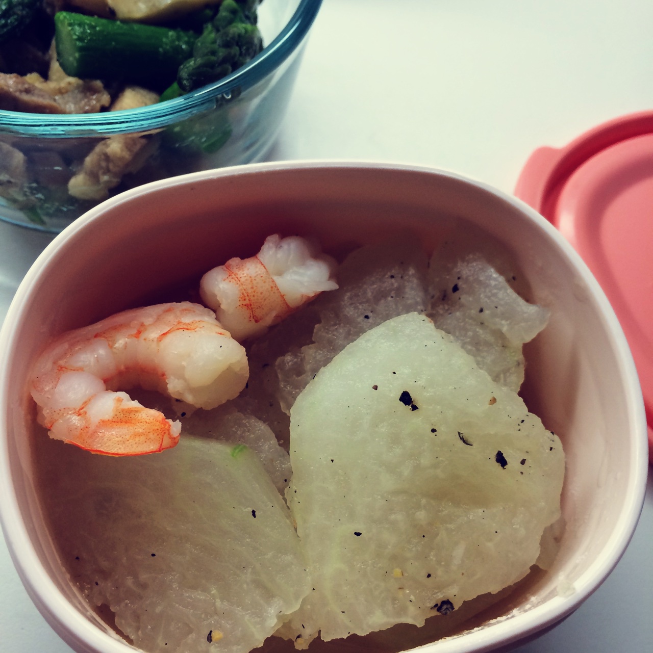 冬瓜炒虾仁