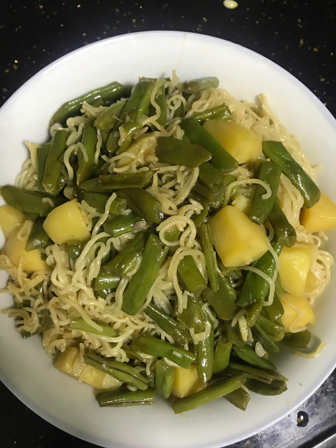 豆角焖面