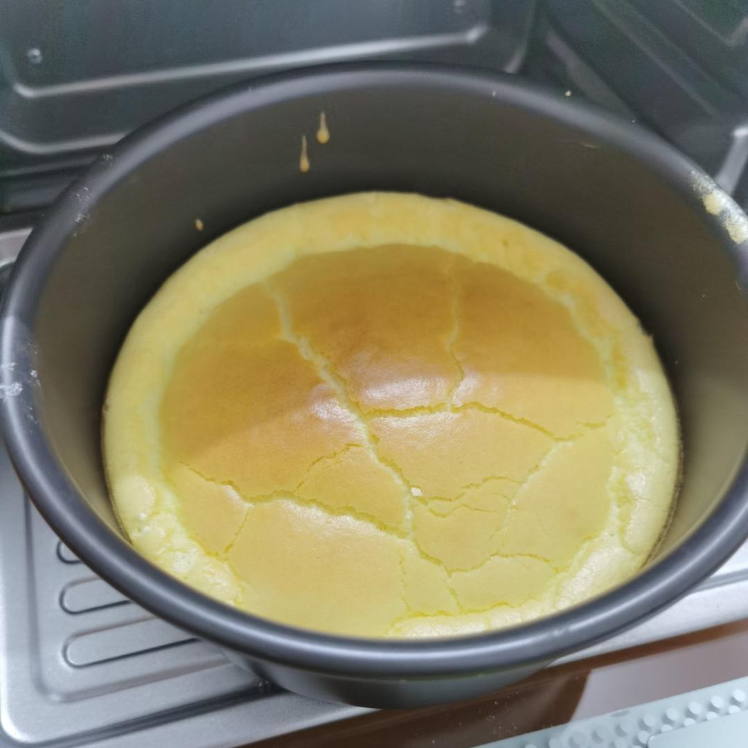 超柔软6寸戚风蛋糕(附8寸配方)零失败 超详细‼️含操作视频