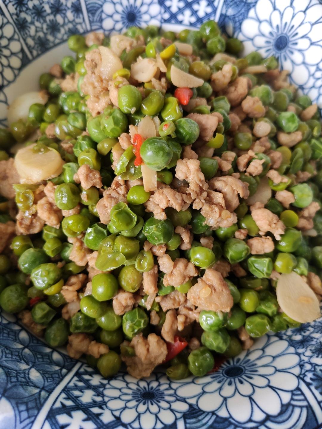 超下饭的豌豆肉沫