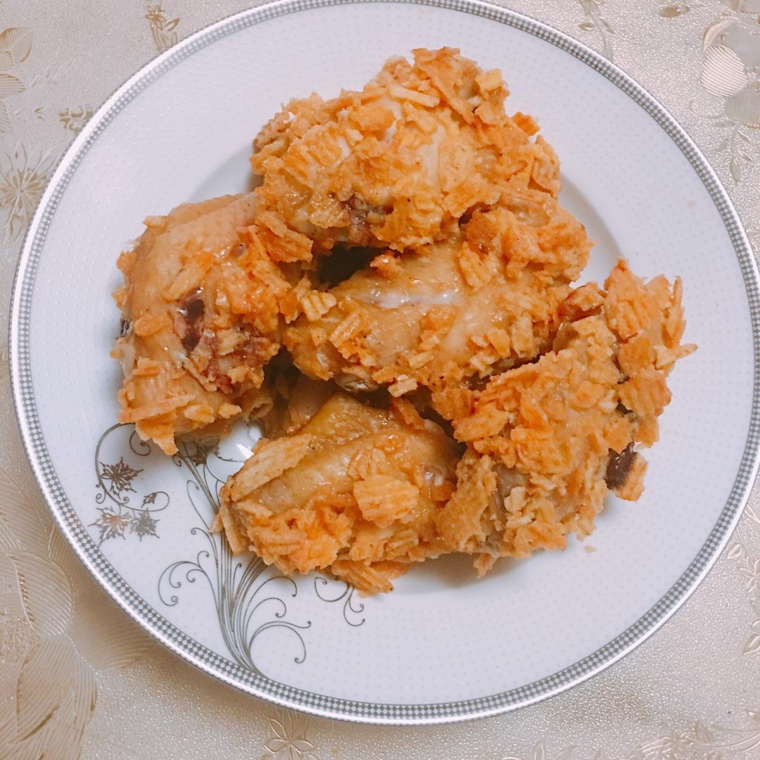 【薯片鸡翅】
