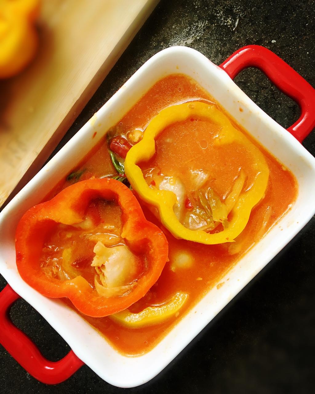 辣白菜豆腐汤