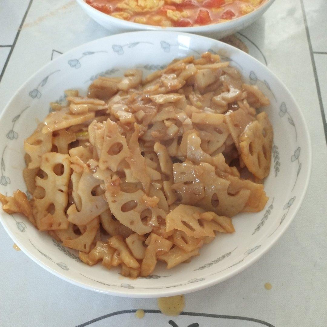 好吃好做的炒藕片