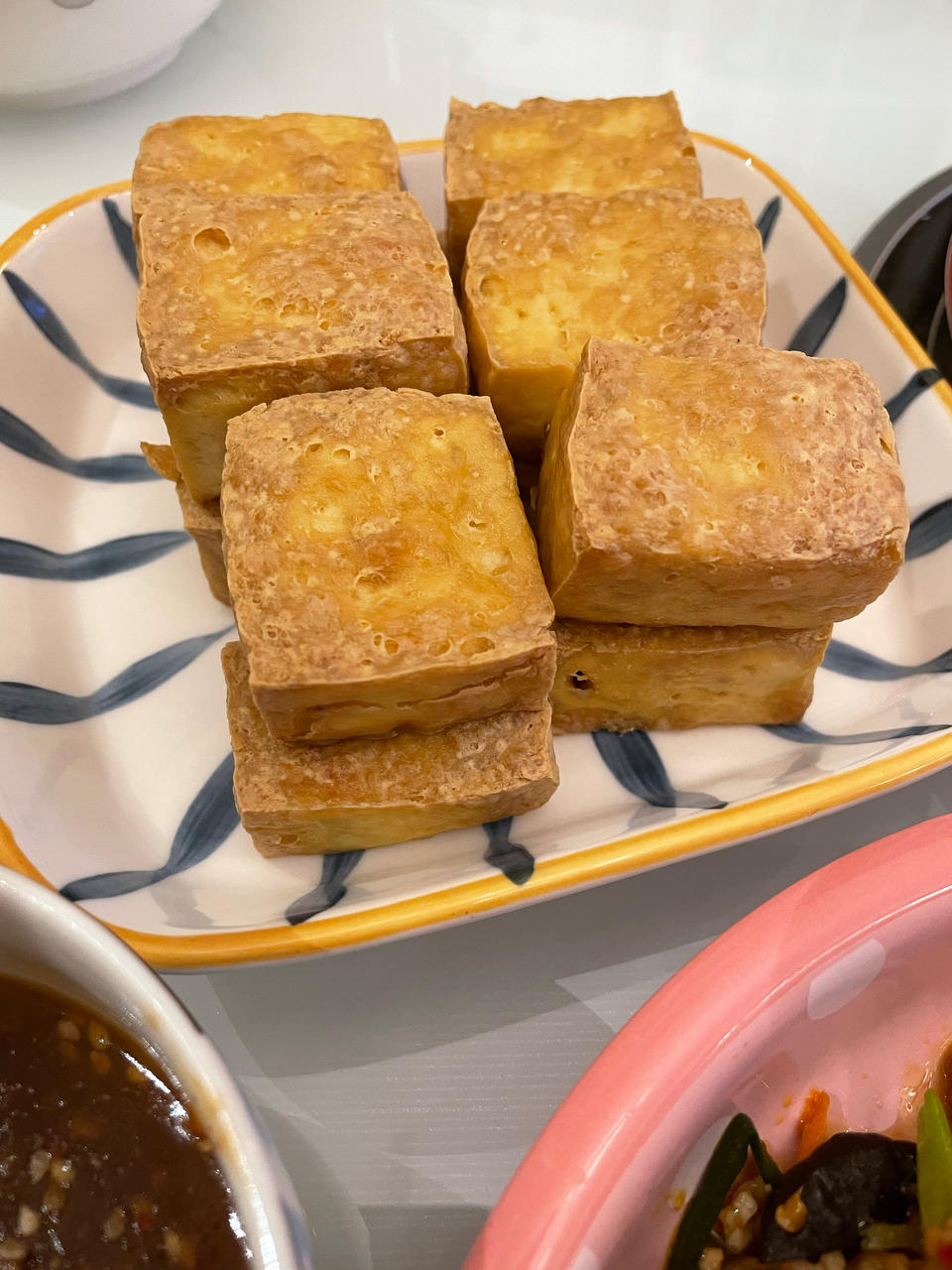 空气炸锅别闲置了❗️巨好吃～炸豆腐
