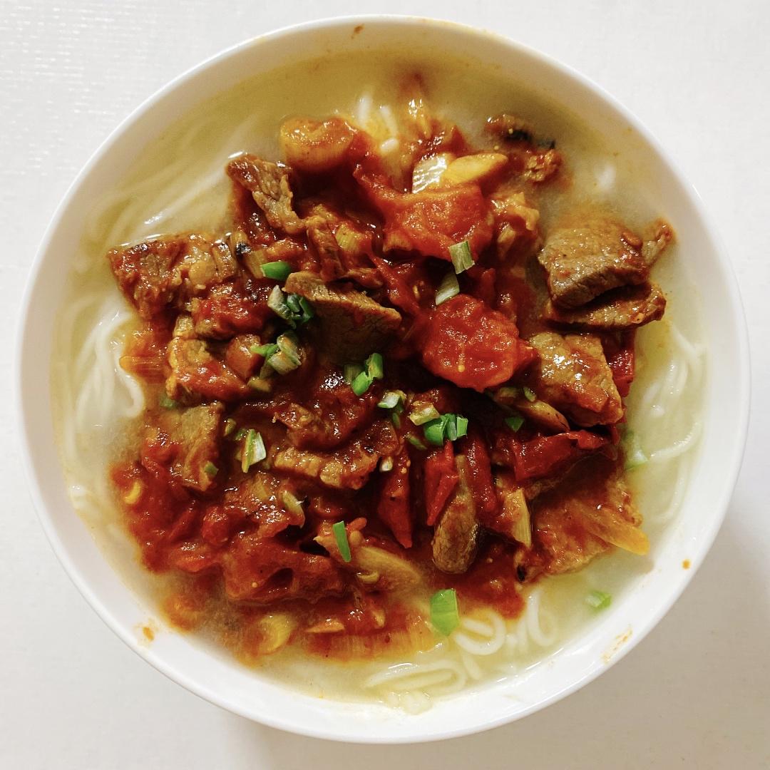 好吃到爆的牛肉炒西红柿
