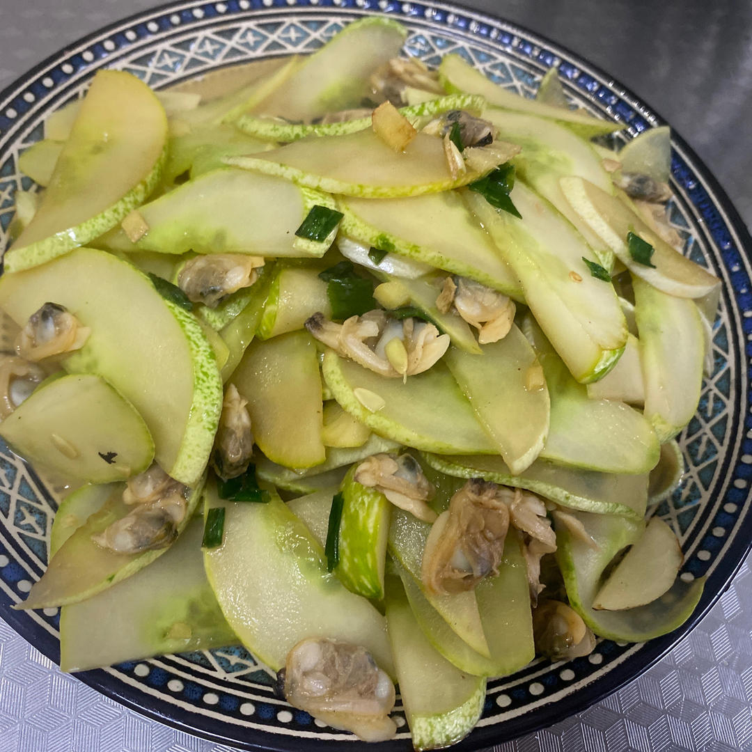 蛤蜊炒黄瓜