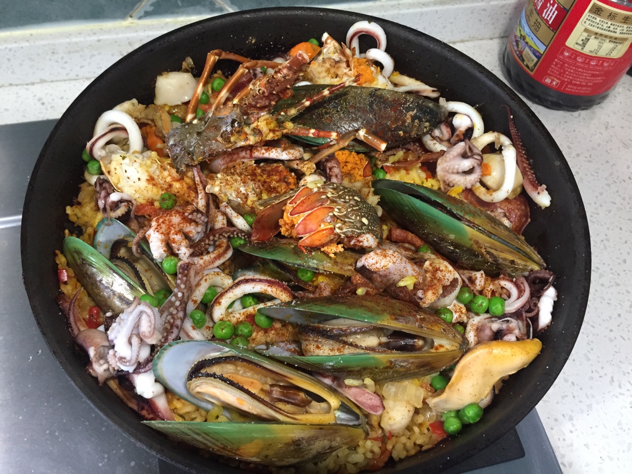 【曼食慢语】Seafood Paella 西班牙海鲜饭