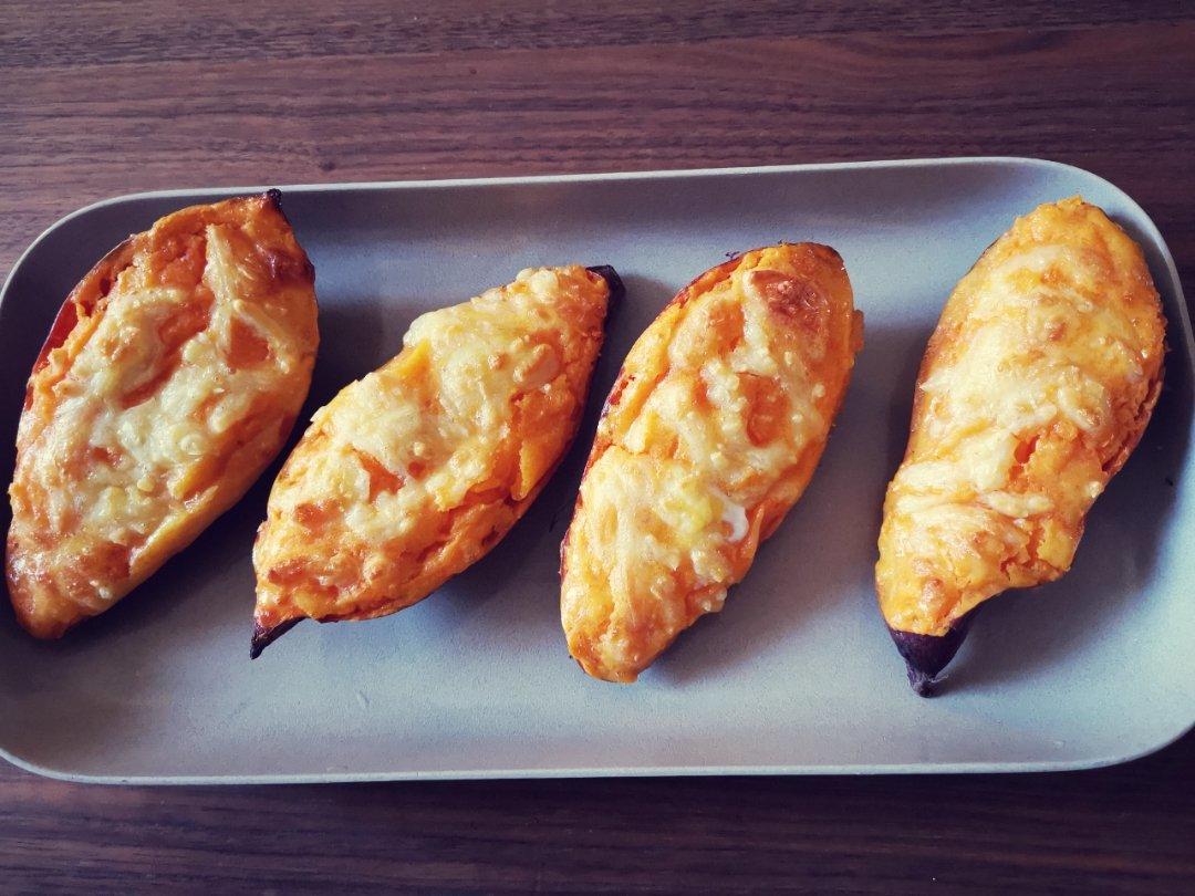 芝士奶油焗红薯