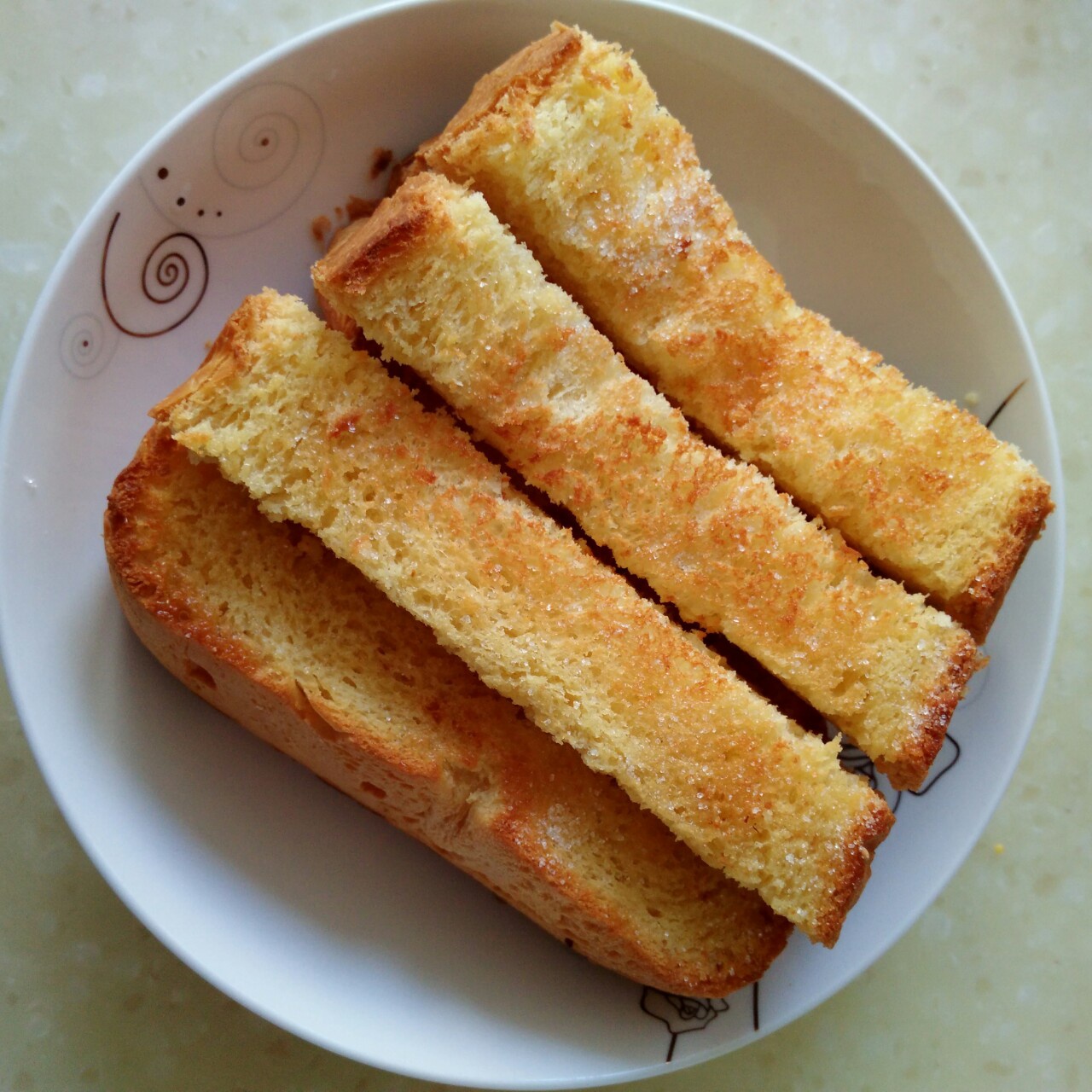 甜心咔嚓脆吐司条