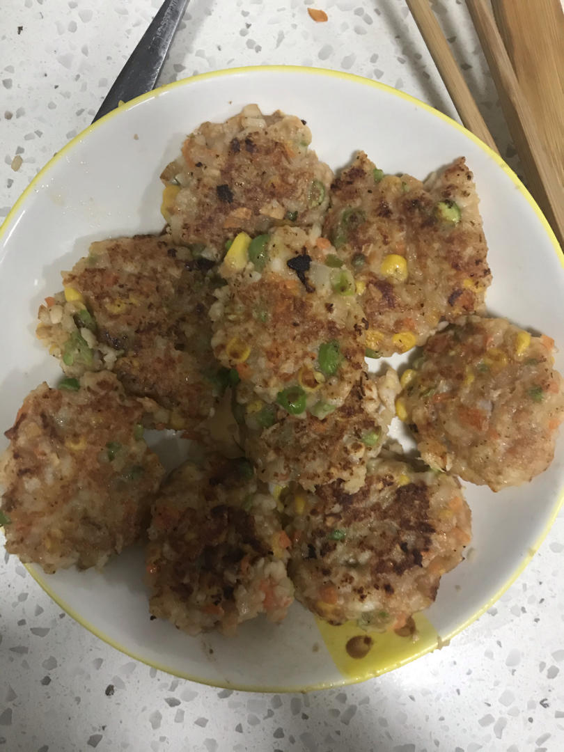 煎虾饼