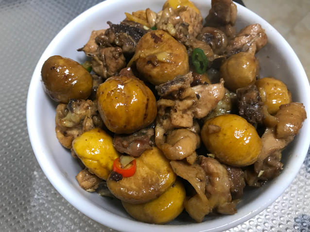 板栗烧鸡