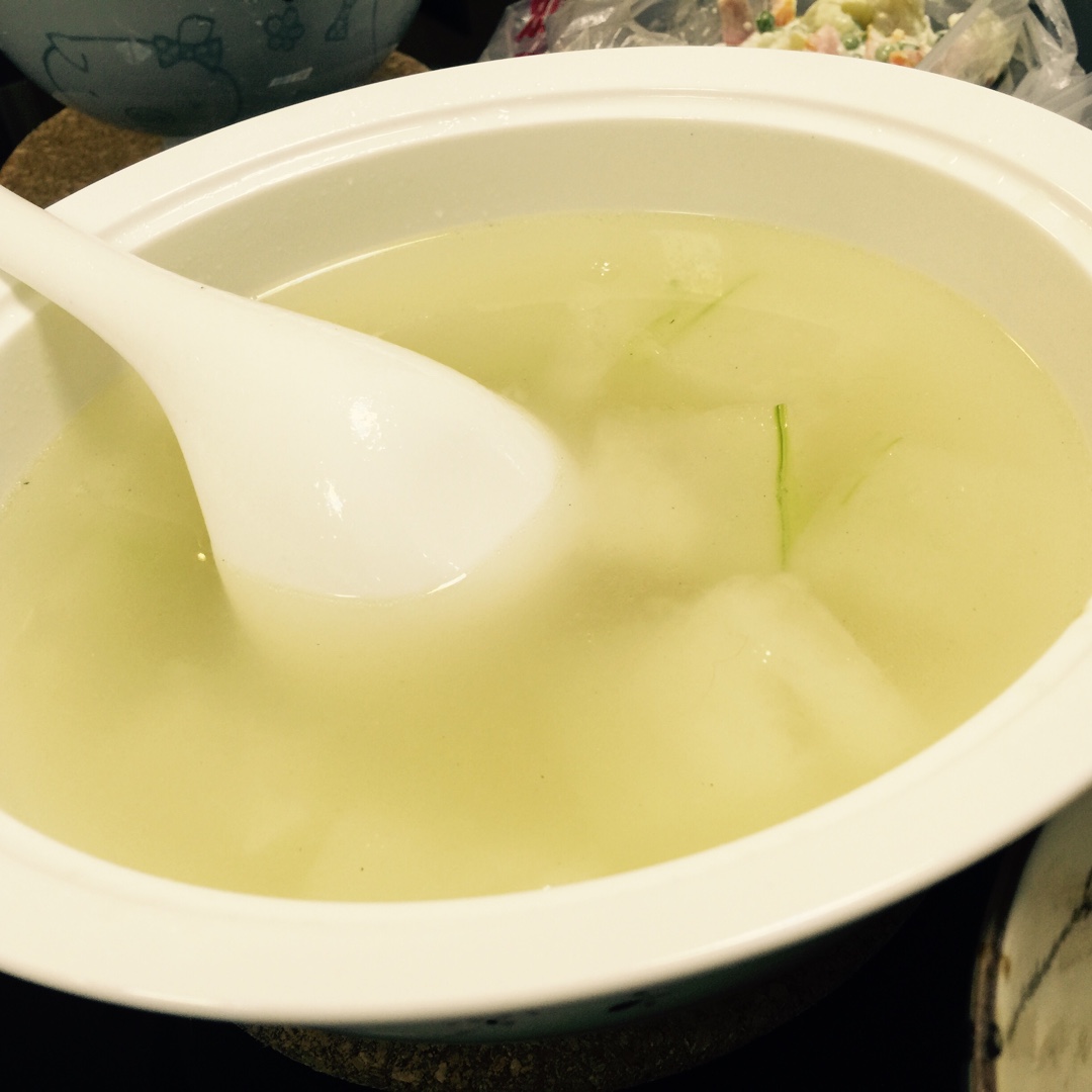 冬瓜虾皮汤
