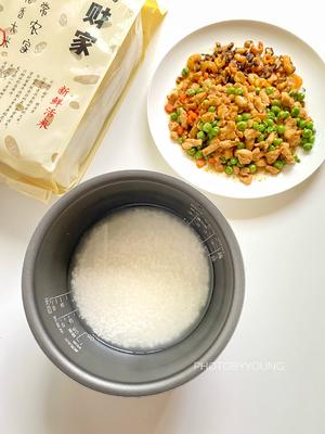 低脂鸡胸豌豆焖饭的做法 步骤7