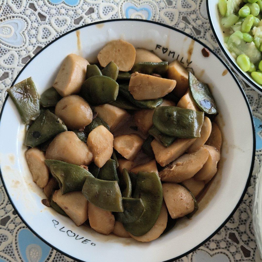 扁豆烧芋头比红烧肉都好吃