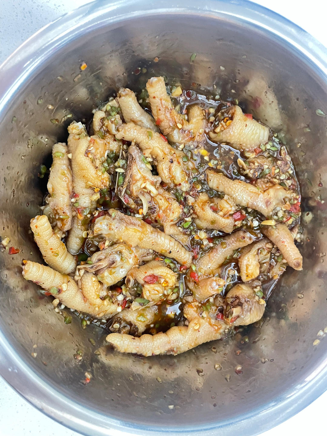 卖了十几年鸡爪的阿姨教我做的蒜香鸡爪