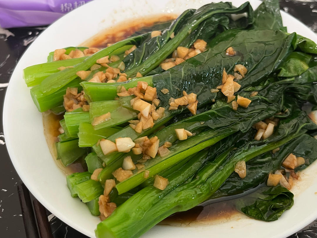 白灼菜心